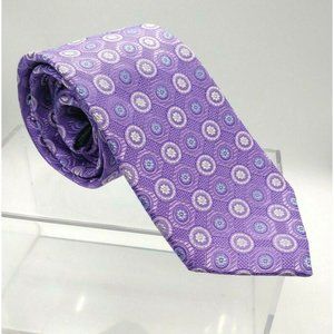 Sean John 100% Purple Silk Mens 58" x 3" Tie
